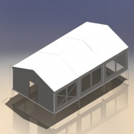 Tentes Structure Aluminium 90m²  - 10x9m